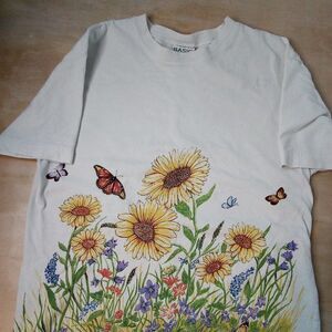 Vintage Basic Editions Wildflowers Meadow AOP T-Shirt